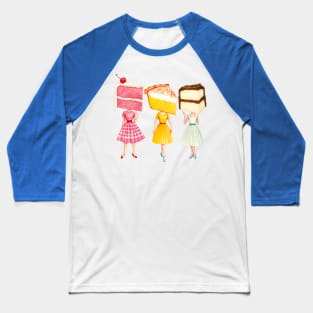 Cake Head Pin-Ups Baseball T-Shirt